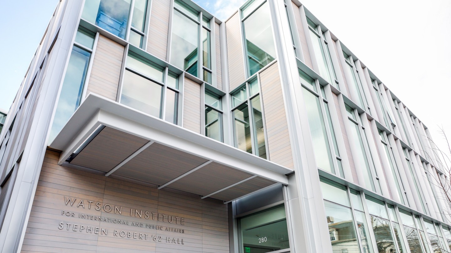 Stephen Robert '62 Hall opens | Watson School of International and